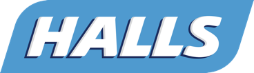 HALLS logo